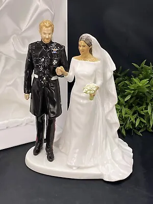 Buy Royal Doulton Prince Harry & Meghan Duchess Of Sussex Royal Wedding Day Figurine • 125£