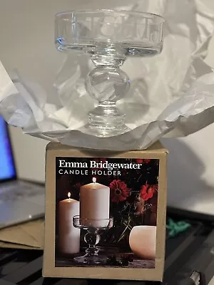 Buy Emma Bridgewater Black Toast Medium Glass Candle Holder Bnib • 95£