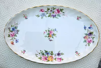 Buy Minton Marlow Bone China Oval Tray Dish Vintage English Porcelain - C14 • 9.99£