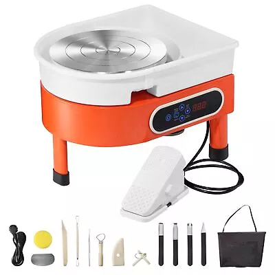 Buy Pottery Wheel 350W Electric Pottery Machine DIY Clay Tool Kit With Detachable Ba • 89£