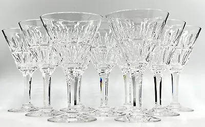 Buy Set Of 9 Stuart Crystal Clifton Park Liquor Cocktail Glasses; Straight Sides • 47.35£