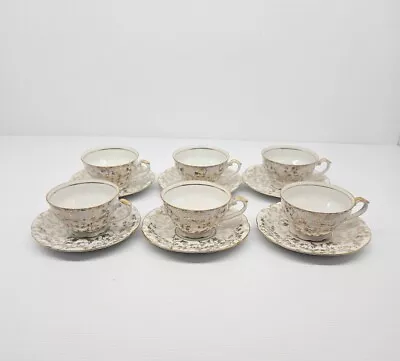 Buy 6 Piece Tea Cup Set~Bavaria • 25.89£