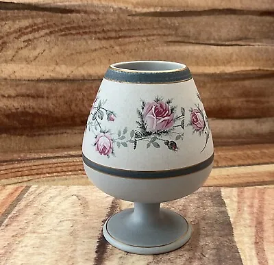 Buy Gouda Ceramic Flora Rosita Modern Grey Tone Vase Rose Pattern • 8.99£