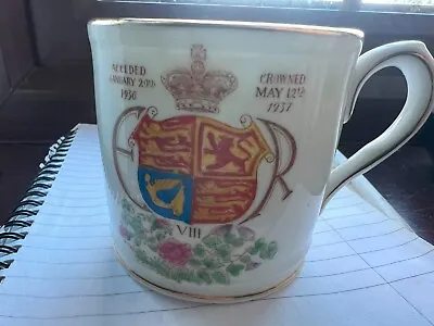 Buy King Edward VIII Hammersley Fine China Mug The Coronation May 12th 1937 • 9.99£