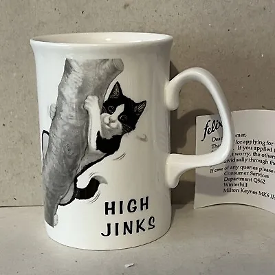 Buy Rare Felix Cat Food Promotional Bone China Mug Cup New And Unused High Jinks • 5£