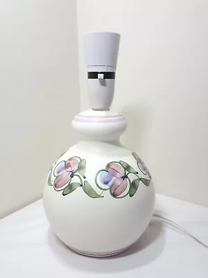 Buy Cinque Ports Pottery The Monastery Rye Studio Pottery Lamp Base Sweet Pea Design • 19.99£