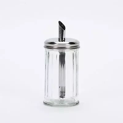 Buy Retro Glass Sugar Dispenser Pourer Decanter Cafe Bistro Shaker Restaurant • 5.99£