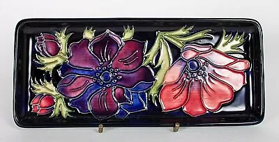 Buy Stunning Moorcroft 'Clematis' Pattern Pen Tray! Made In England! • 163£