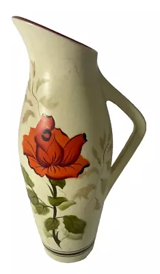 Buy Vintage Ellgreave Pottery Pitcher Vase ( B16), Decorative, With Handle • 18.99£