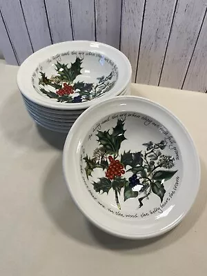 Buy Portmerion Holly And Ivy Cereal Bowls • 12.50£
