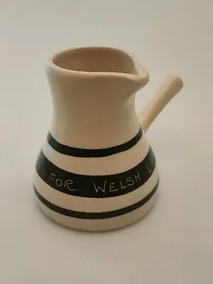 Buy Vintage Beddgelert Welsh Studio Pottery Mint Sauce Jug For Welsh Lamp • 7.95£