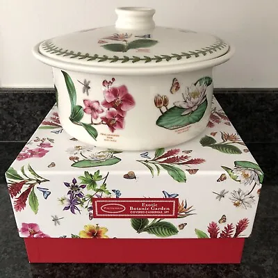 Buy Portmeirion Exotic Botanic Garden Covered Casserole 3PT  Pot Boxed New RARE • 68£