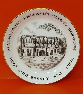 Buy Commemorative Malmesbury 1100th Anniversary 880-1980 Trinket Dish • 5.47£