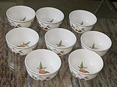 Buy Royal Worcester Fine Porcelain Oven To Table Ware X 8 Desert / Soup Bowls • 35£