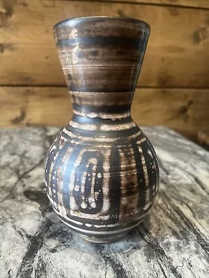 Buy Vintage. Cinque Ports Pottery Vase The Monastery Rye. Brown. Mid Century Retro • 12£