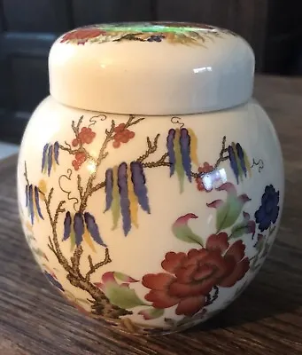 Buy Vintage Sadler Pottery Ginger Jar With Floral Decoration. • 18.50£