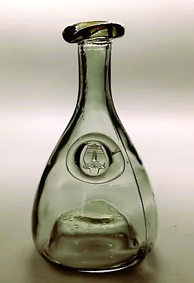 Buy Vintage MCM Holmegaard Glass Viking Carafe In Smoke Grey - 1950s - Ole Winther • 34.99£