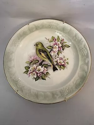 Buy Royal Worcester Palissy Crown Ware American Birds GreenFinch Plate In Relief • 9.99£