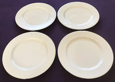 Buy 4x ROYAL WORCESTER “Classic Platinum” Large Dinner Plates 31cm (12”) • 32£