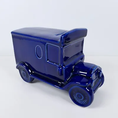 Buy Wade Pottery Money Box Blue Unmarked Delivery Van Vintage Collectible • 19.49£