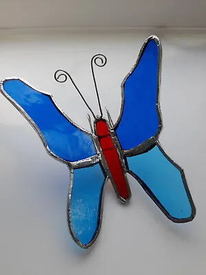 Buy Stained Glass Butterfly. Light/Sun Catcher. Hand Made. • 9.75£