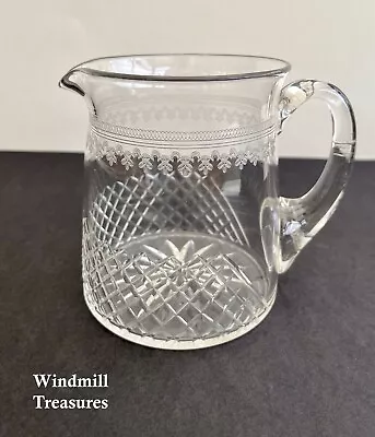 Buy Antique Pall Mall Lady Hamilton Glass Water Jug - Great Condition • 17.99£