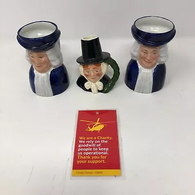Buy Vintage Wood And Sons Sylvac Ornamental Miniature Character Jugs X3 B3 • 5.95£