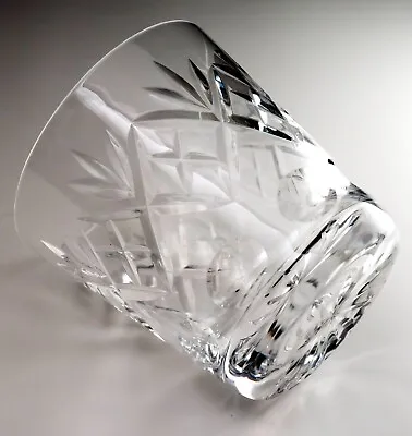 Buy Royal Doulton Cut Glass Crystal Georgian Flared Tumbler 3.5  Tall English Drink • 19.60£