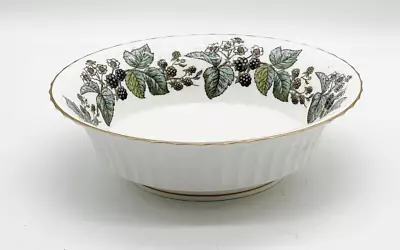 Buy Vintage Royal Worcester Fine Bone China Ribbed Serving Bowl Dish • 22.99£