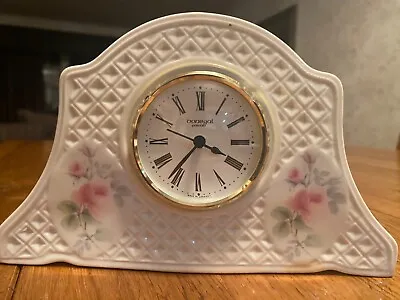 Buy Irish Parian Donegal Belleek Decorative China/Porcelain Small Mantel Clock • 40£