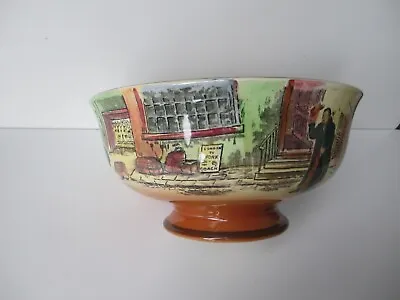 Buy Royal Doulton Dickins Ware ,Vintage Large Footed Bowl , Good Condition ,1920/30s • 28£