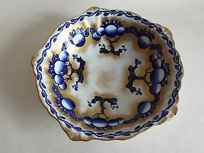 Buy Art Deco Losol Ware Blue 'Chandos' Keeling & Co, Burslem. Painted & Gilded Bowl • 99£