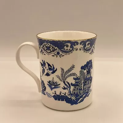Buy Crown Trent Staffordshire England Fine Bone China Blue And White Coffee Cup • 17.67£
