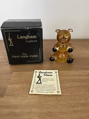Buy Langham Glass Bear • 20£