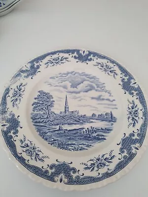 Buy Vintage W H Grindley & Co Scenes After Constable Large Oval Dinner Plate- 31cm • 12£