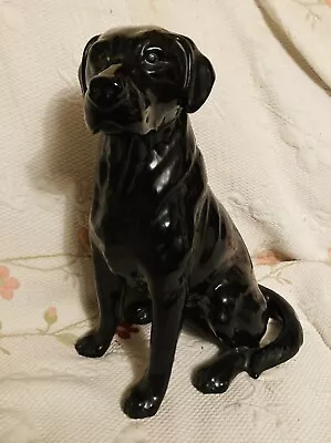 Buy BESWICK LONDON 2314 Fireside Vintage Black Labrador  34cm Tall • 80£
