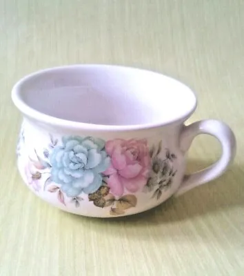 Buy Rare Portmeirion Dusky Pink & Pale Blue Roses Daisy Miniature  Chamber Pot  • 10£