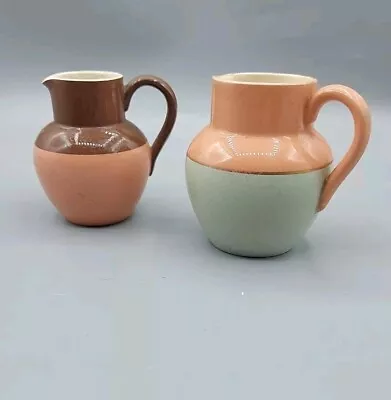Buy Two Minature Mcintyre Jugs.19th Century Pottery • 14.99£