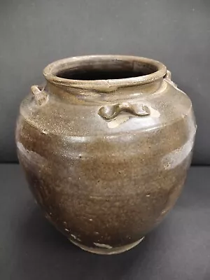 Buy Old Vintage Rare Handmade Unique Stoneware Multipurpose Jar / Pot , Collectible • 358.42£