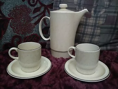 Buy Poole Pottery Broadstone Yellow Coffee Tea Set • 10.99£
