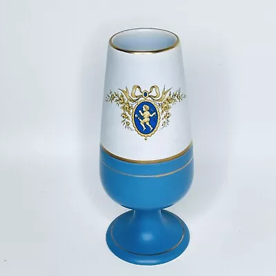 Buy Flora Keramiek Gouda Holland 6  Pedestal Vases  Ceramic Art Pottery Vintage Vase • 20£