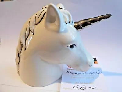 Buy WADE  -  UNICORN WITH SILVER DECORATION - ONLY 20 MADE INC Coa • 89£