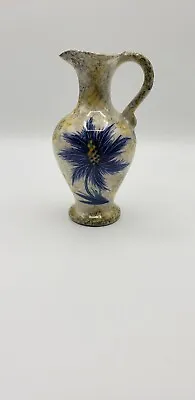 Buy Handpainted Signed Small Italian Handled Vase  • 14.44£