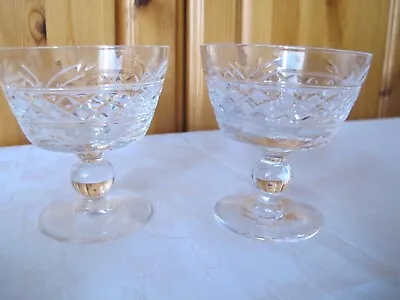 Buy Stuart Crystal Imperial Champagne Saucer X 2 • 11.99£