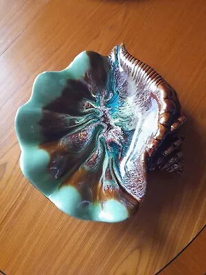 Buy 1960’s Spanish Decorative Glazed Shell Shaped Fruit Bowl1960’s Spanish... • 25£