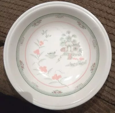 Buy Vintage Tableware Coloroll Pagoda Pattern X3 Cereal Bowls 16cm Diameter • 9.99£