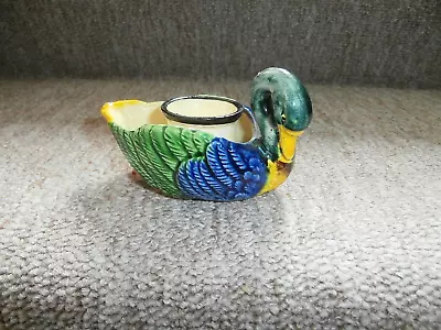 Buy Vintage Japanese Maruhon Ware Duck Shaped Candle Holder • 6.99£