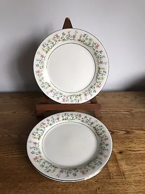 Buy Crown Ming Fine China Floral Design 7.5” X3 Plates. • 10£