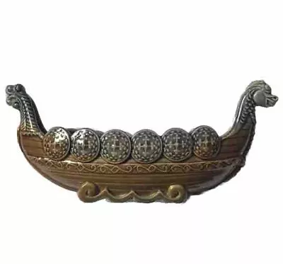 Buy Vintage Wade Porcelain, Viking Longboat Dragon Ship Boat, Dish Trinket Ornament • 8£