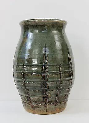 Buy Listed Canadian Pottery Artist KLABUNDE, Signed Glazed Art Vase • 138.46£